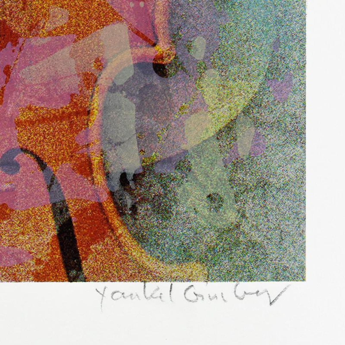 Yankel Ginzburg, "Musical Fantasy" Limited Edition Serigraph from an AP Edition, Hand Signed with Letter of Authenticity.
