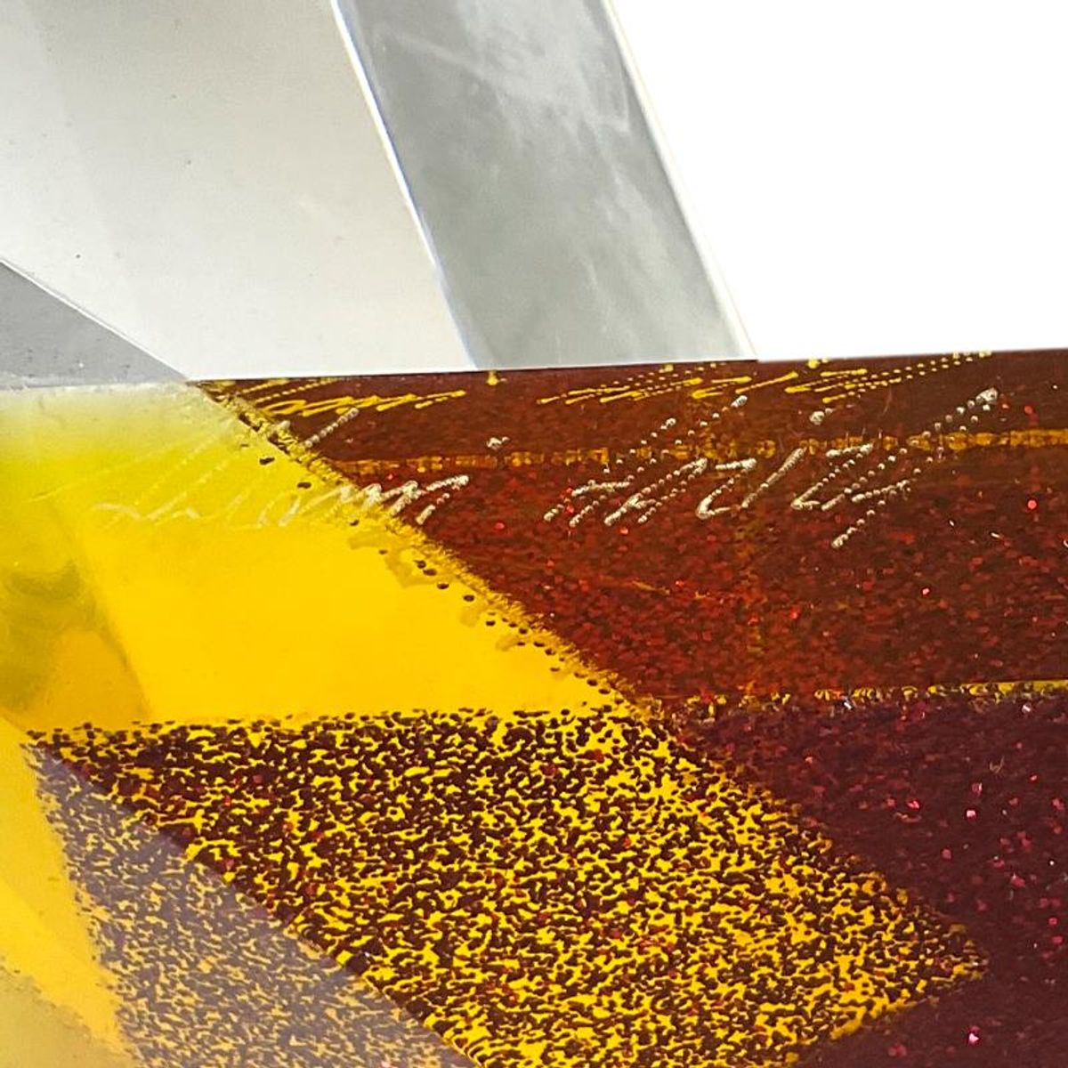 Shlomi Haziza, Acrylic Sculpture, Hand Signed with Letter of Authenticity.