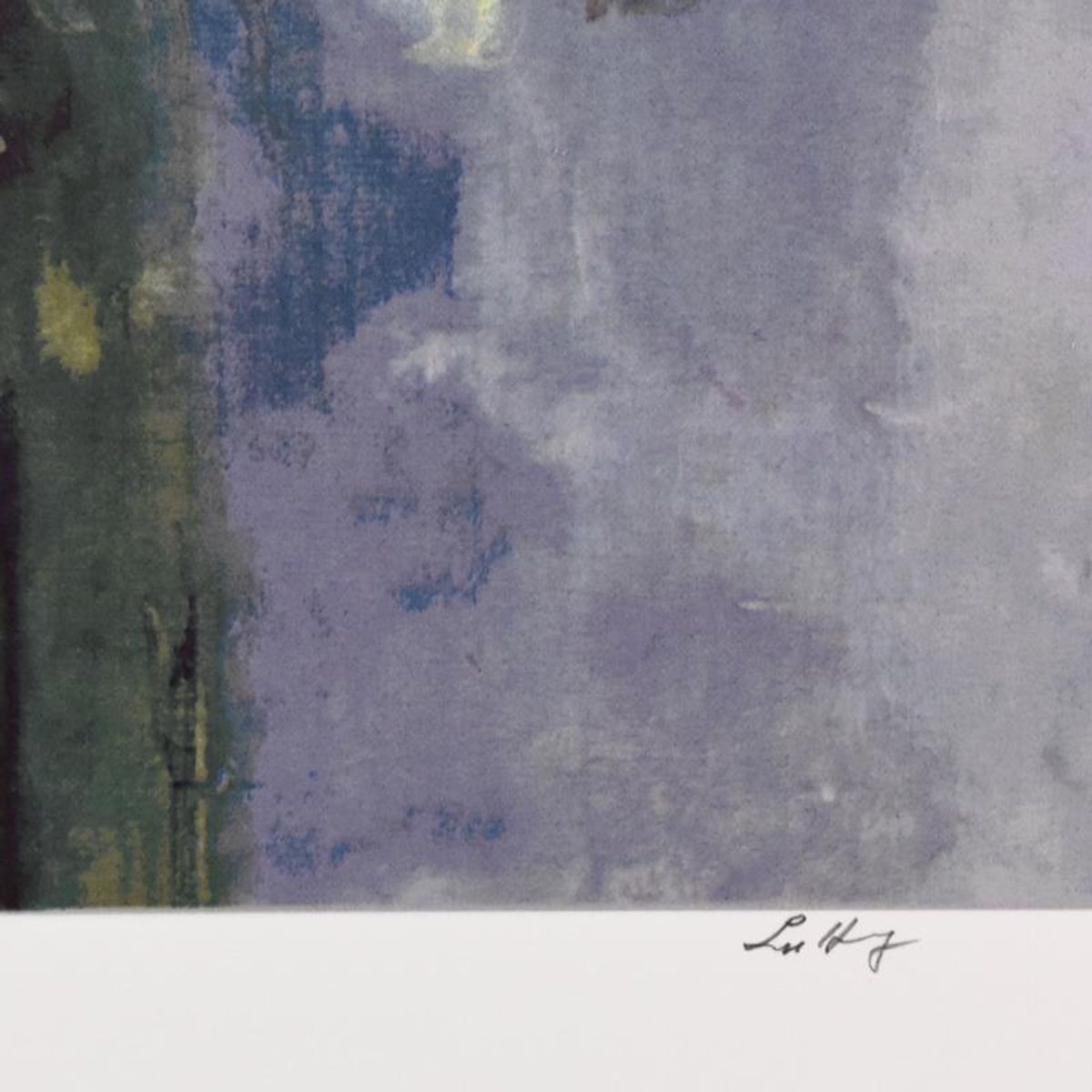 Lu Hong, "Arouse" Limited Edition Serigraph, Numbered and Hand Signed with Letter of Authenticity
