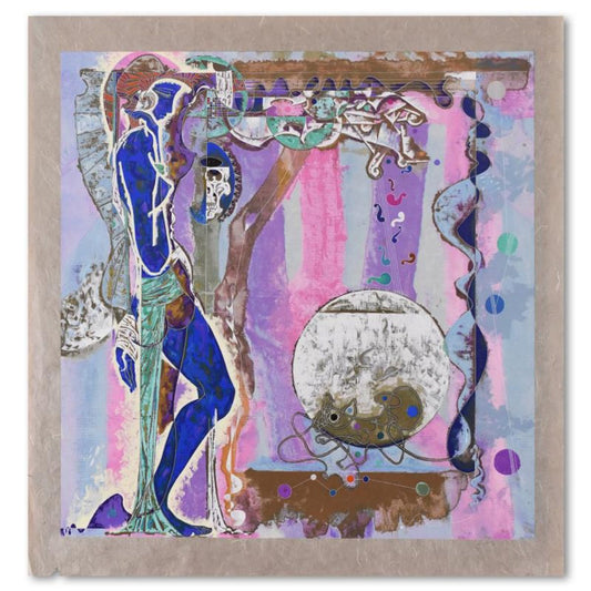 Lu Hong, "Concerto" Limited Edition Serigraph on Rice Paper, Numbered and Hand Signed with Letter of Authenticity