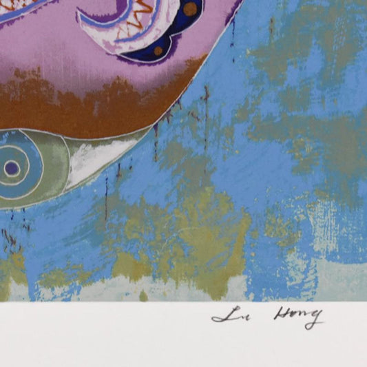 Lu Hong, "Magic" Limited Edition Serigraph, Numbered and Hand Signed with Letter of Authenticity (Disclaimer)