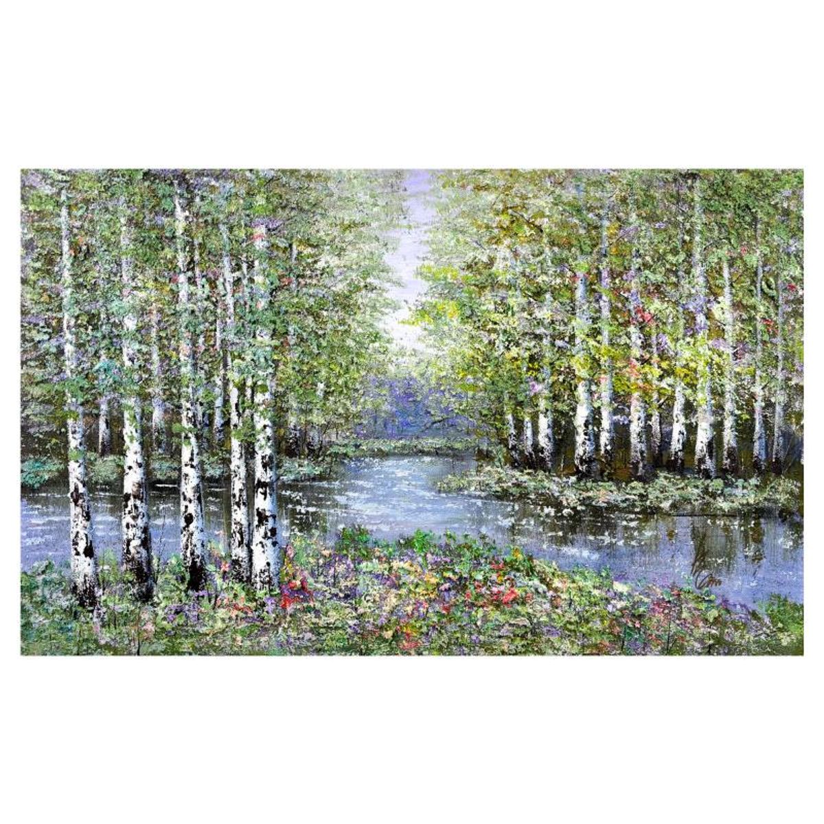 Inam, Original Oil Painting on Canvas, Hand Signed with Letter of Authenticity.