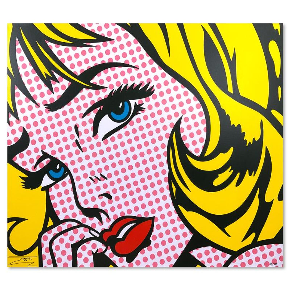 Jozza, "Tribute to Roy" Limited Edition on Gallery Wrapped Canvas, Numbered 3/50 and Hand Signed with Letter of Authenticity.