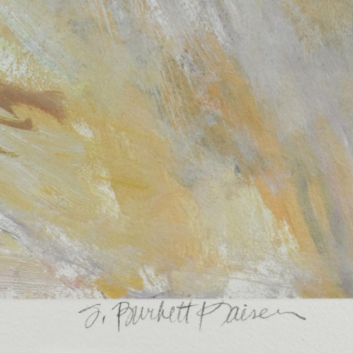 S. Burkett Kaiser, "Irises from My Garden" Limited Edition, HC Numbered 3/3 and Hand Signed with Letter of Authenticity.
