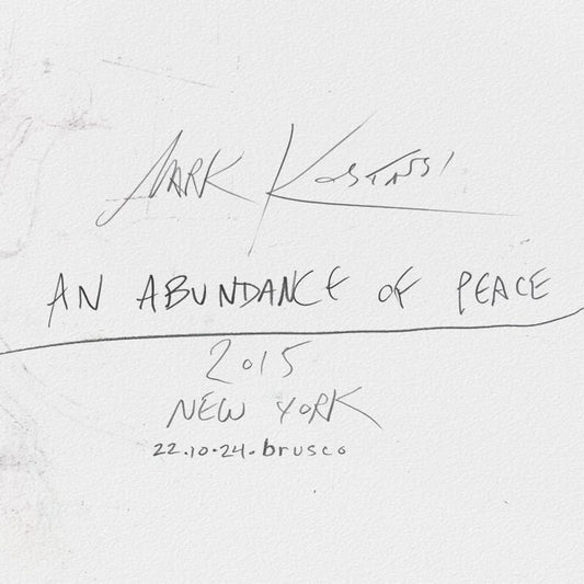 Mark Kostabi, "An Abundance of Peace" Framed Original Mixed Media Drawing on Paper, Hand Signed with Certificate of Authenticity