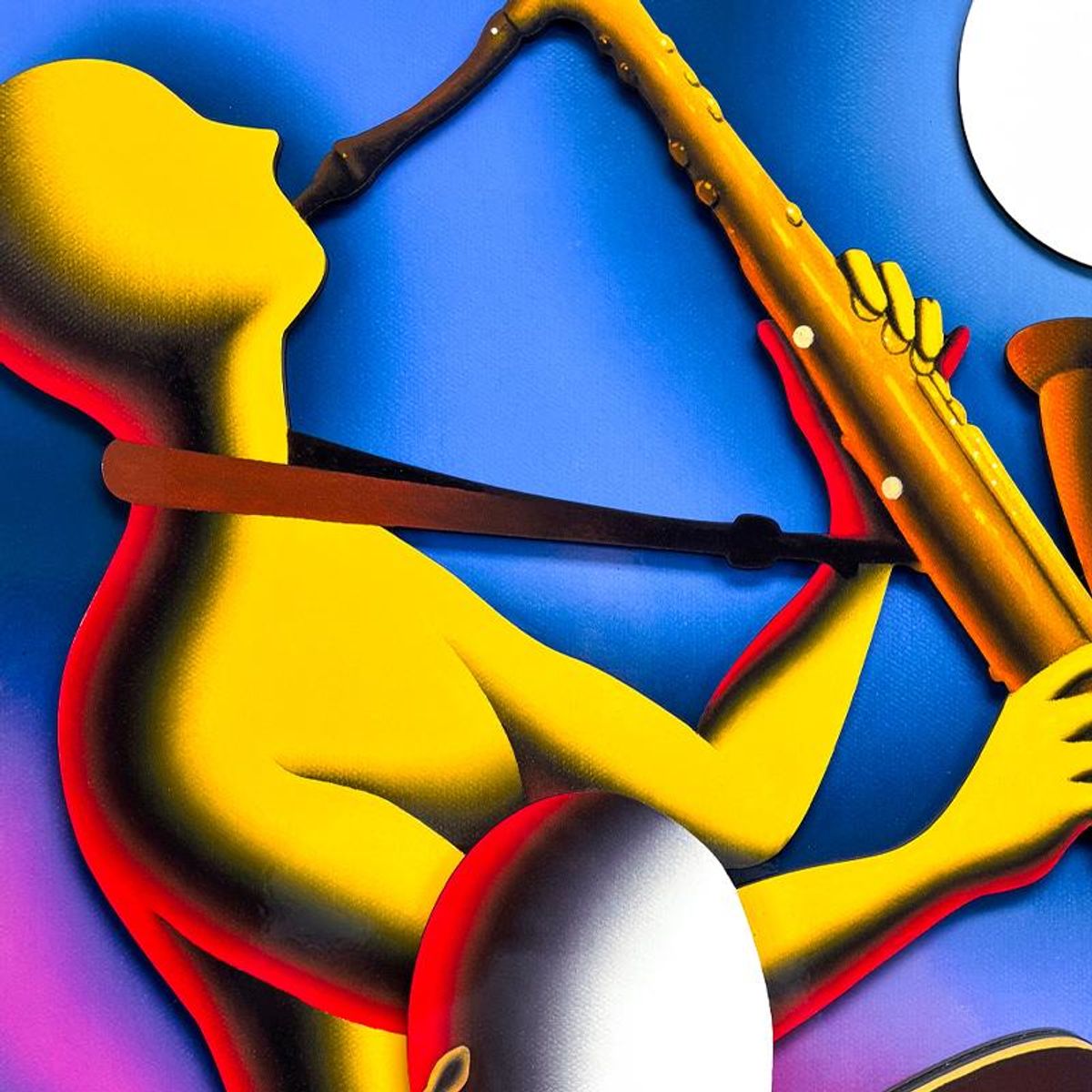 Mark Kostabi, "The Eulogy of You" Limited Edition 3D Serigraph on Board, AP Numbered 19/27 with Letter of Authenticity.
