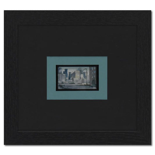 Marvel Comics, Framed Original Story Board Production Painting with Letter of Authenticity.