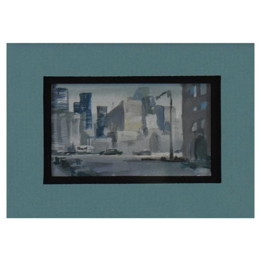 Marvel Comics, Framed Original Story Board Production Painting with Letter of Authenticity.