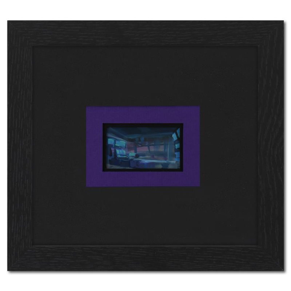 Marvel Comics, Framed Original Story Board Production Painting with Letter of Authenticity.