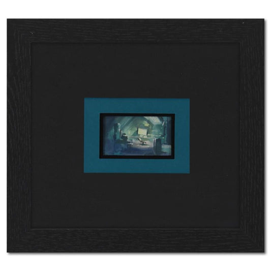 Marvel Comics, Framed Original Story Board Production Painting with Letter of Authenticity.