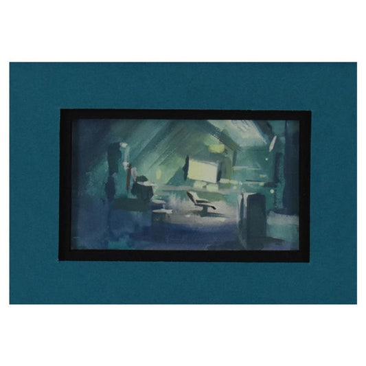 Marvel Comics, Framed Original Story Board Production Painting with Letter of Authenticity.