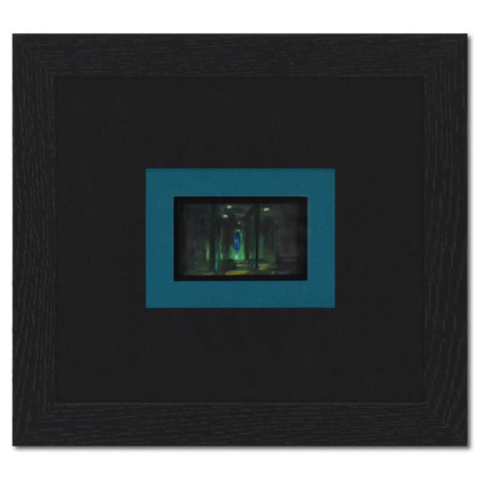 Marvel Comics, Framed Original Story Board Production Painting with Letter of Authenticity.