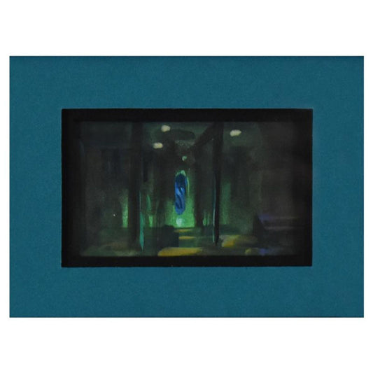Marvel Comics, Framed Original Story Board Production Painting with Letter of Authenticity.