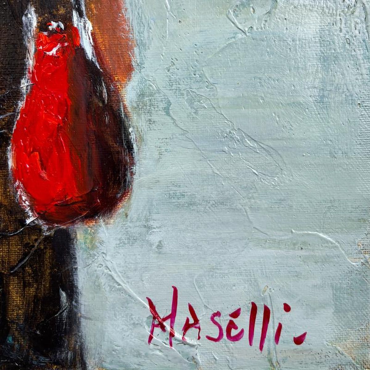 Michael Maselli, Original Painting on Canvas, Hand Signed with Letter of Authenticity.