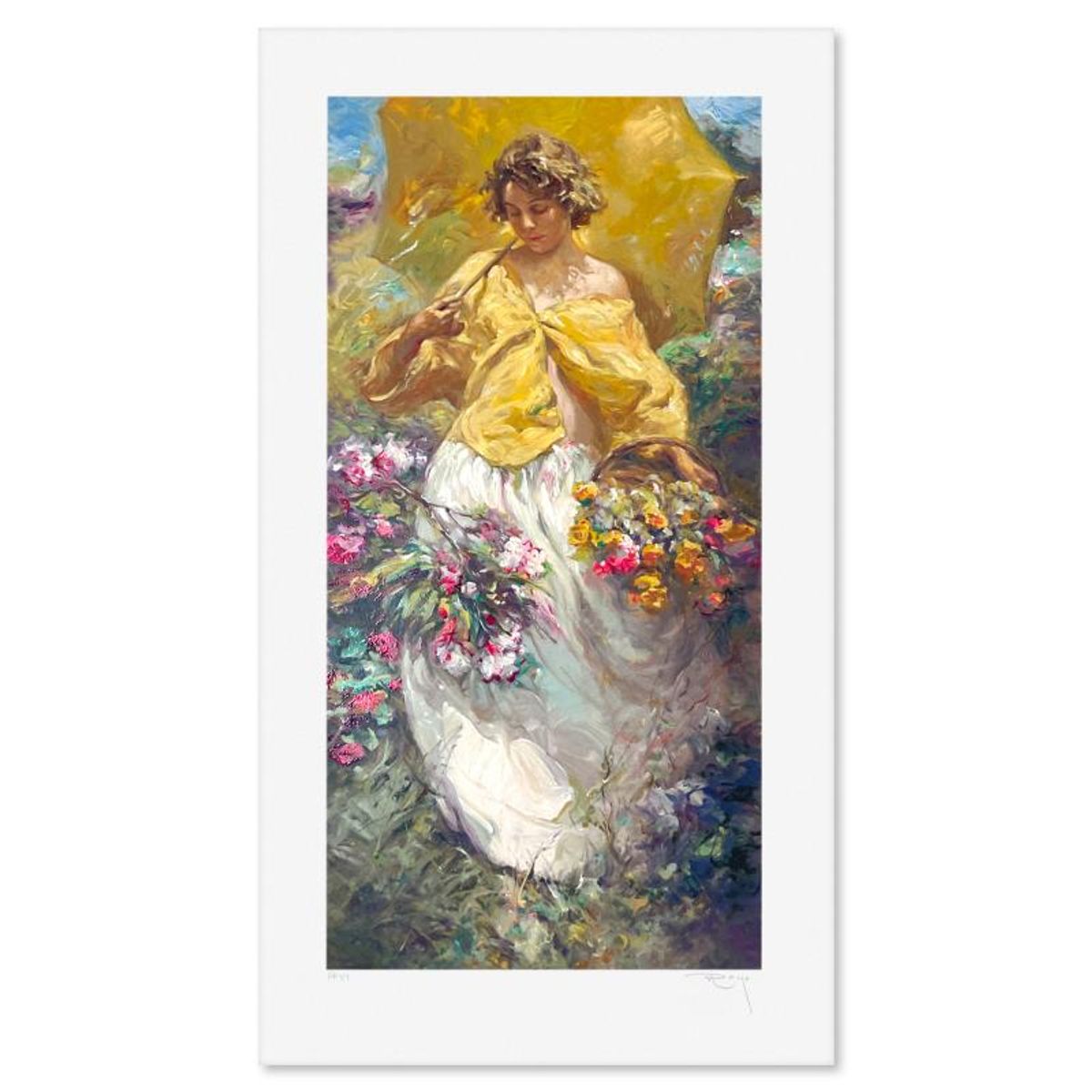 Royo, "Four Seasons (Suite)" Limited Edition Printer's Proof Serigraph, Numbered 1/7 and Hand Signed with Letter of Authenticity.