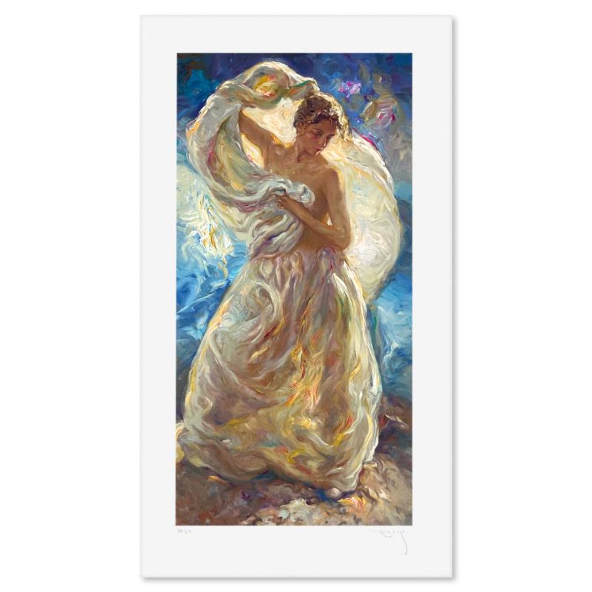 Royo, "Four Seasons (Suite)" Limited Edition Printer's Proof Serigraph, Numbered 1/7 and Hand Signed with Letter of Authenticity.