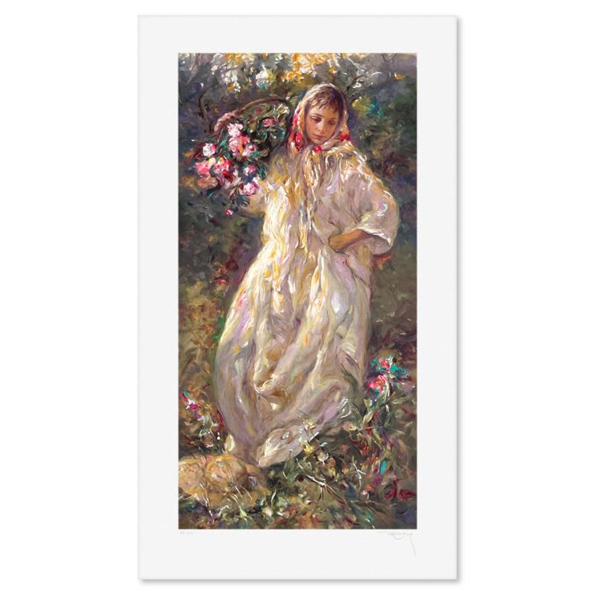 Royo, "Four Seasons (Suite)" Limited Edition Printer's Proof Serigraph, Numbered 1/7 and Hand Signed with Letter of Authenticity.