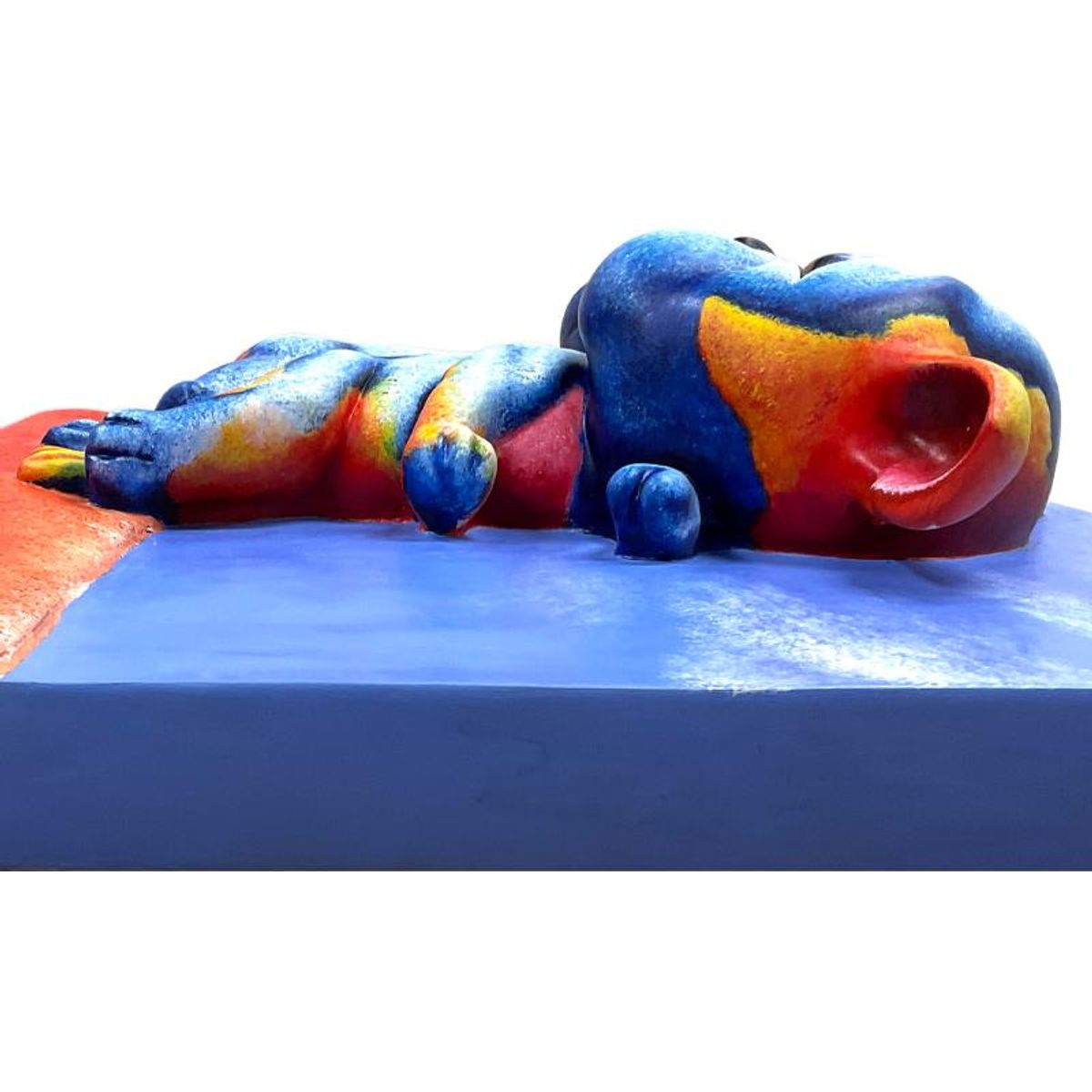 Wang, "Step" Limited Edition Bas Relief Sculpture, Numbered 3/3, Hand Signed and Letter of Authenticity.