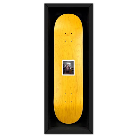 Andy Warhol (1928-1987), "Self-Portrait (Yellow)" Framed One-of-a-Kind Unique Edition Skateboard, Signed Inverso with Certificate of Authenticity.