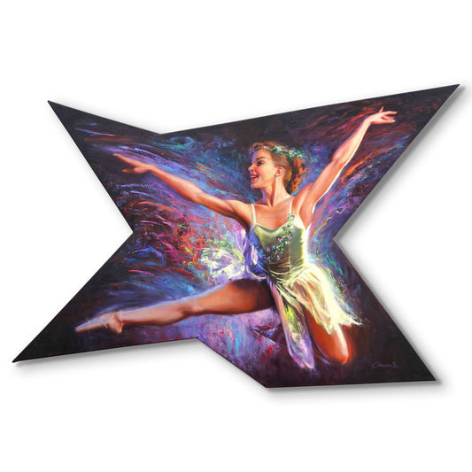 Wil Cormier- Original Oil on Canvas "Dancer in Motion"