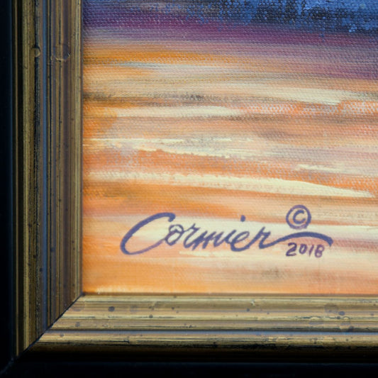 Wil Cormier- Original Mixed Media Oil on Canvas "Painting Comes to Life"