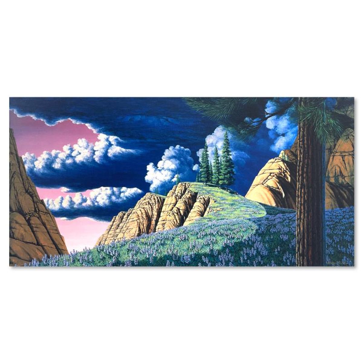 Vernon Finney, Limited Edition on Canvas, Numbered 4/295 and Hand Signed with Letter of Authenticity.
