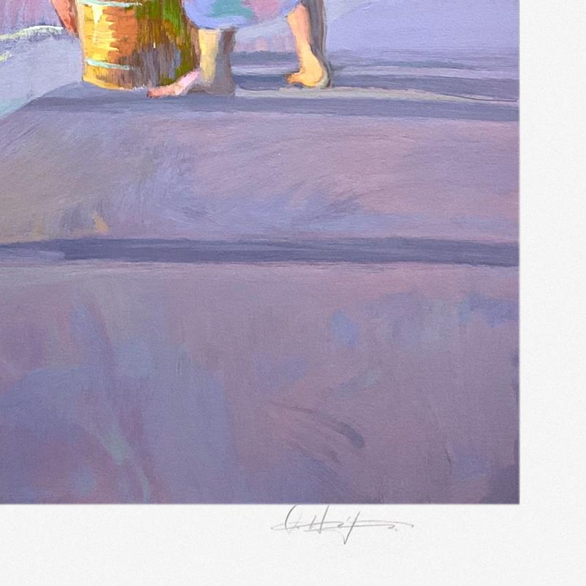 Don Hatfield, "Brothers" Limited Edition Printer's Proof Serigraph, Numbered 1/10 and Hand Signed with Letter of Authenticity.