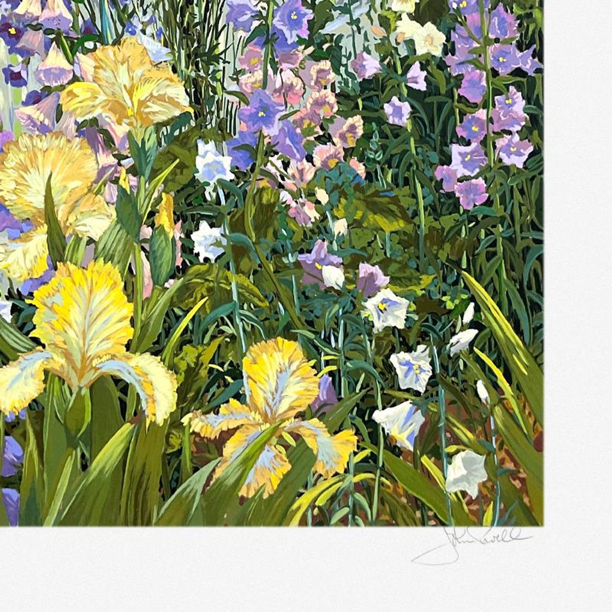 John Powell, Limited Edition Printer's Proof Serigraph, Numbered 2/21 and Hand Signed with Letter of Authenticity.