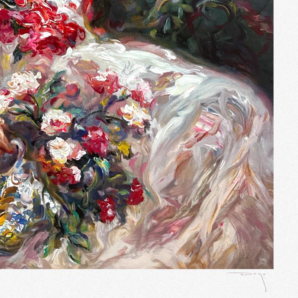 Royo, "En Flor" Limited Edition Printer's Proof Serigraph (28.5" x 36"), Numbered and Hand Signed with Letter of Authenticity.