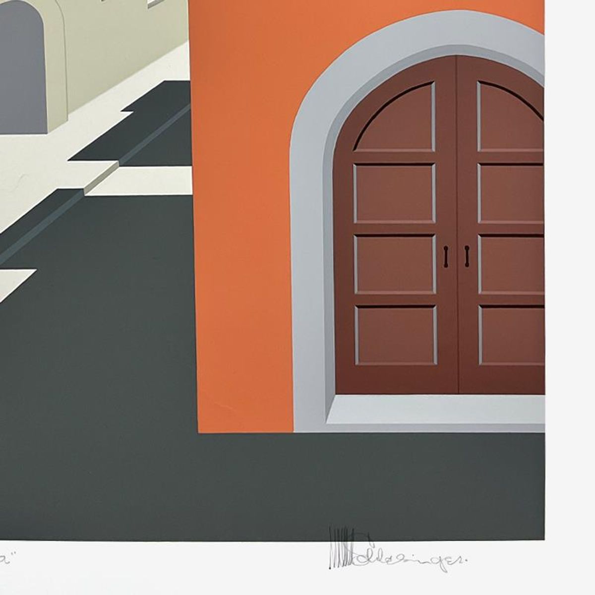 William Schlesinger (1915-2011), "La Siesta" Limited Edition Serigraph, HC Numbered XIV/XX and Hand Signed with Letter of Authenticity