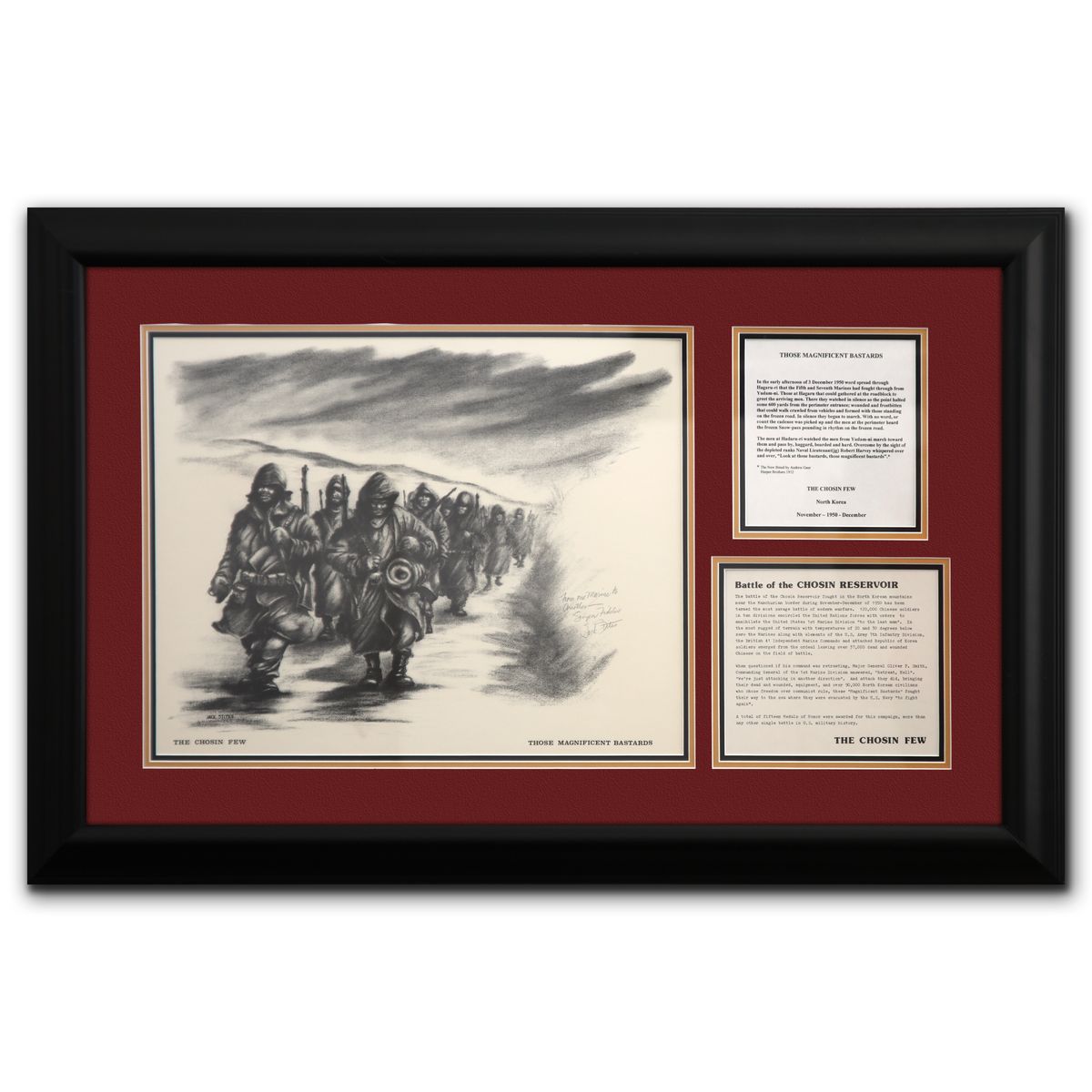 Vintage USMC- Print "Those Magnificent Bastards"