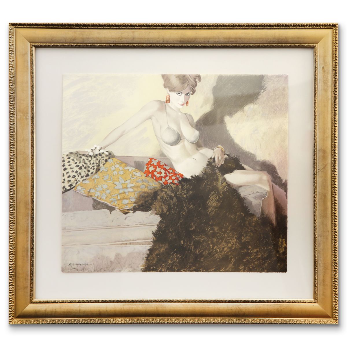 Robert McGinnis- Hand Pulled Lithograph "Samantha"