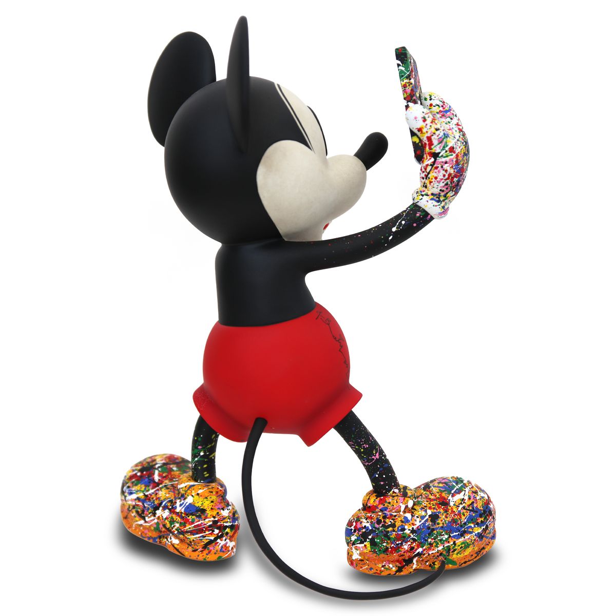 Mr. Brainwash- Acrylic on Resin Sculpture "Selfie Mickey, 2026"