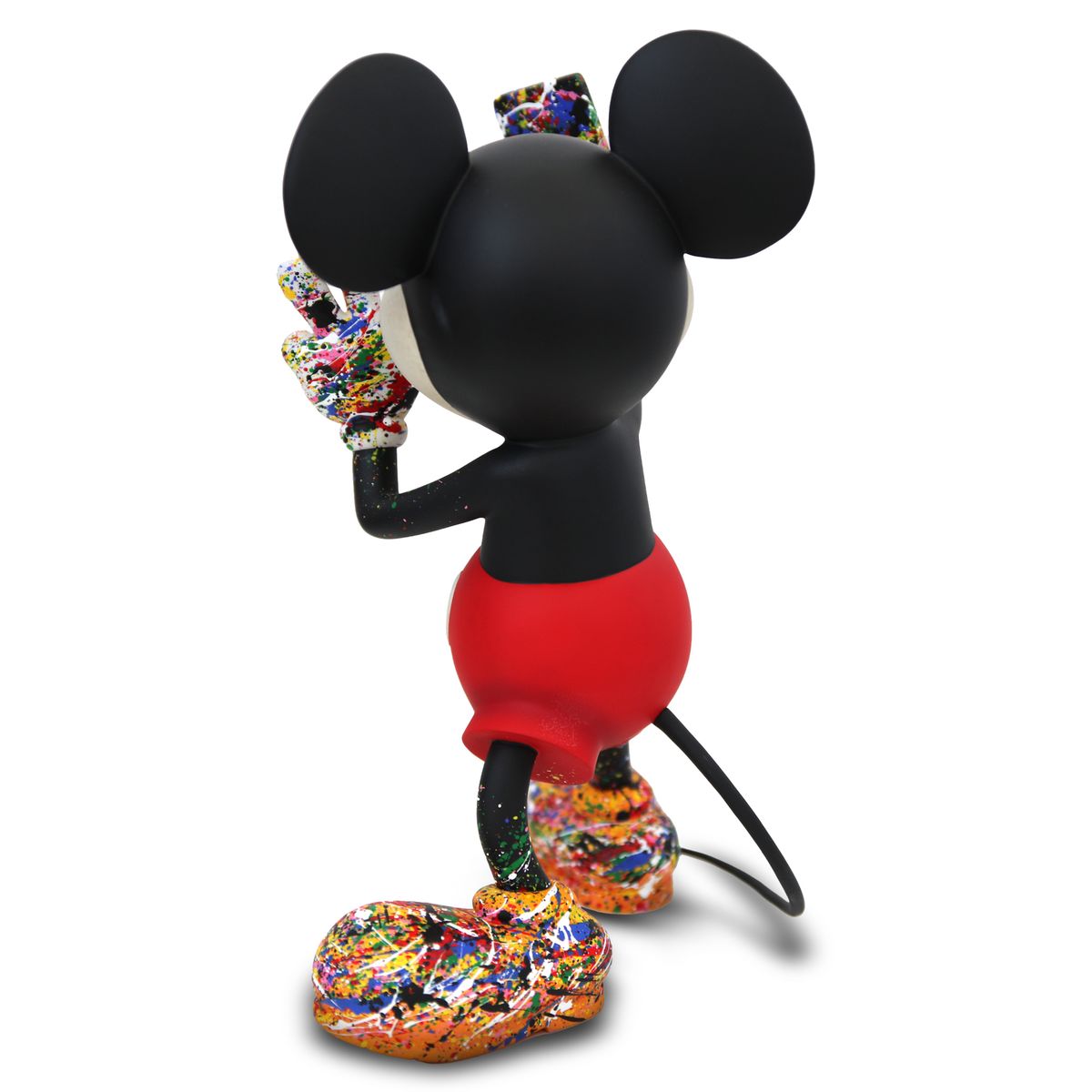 Mr. Brainwash- Acrylic on Resin Sculpture "Selfie Mickey, 2026"