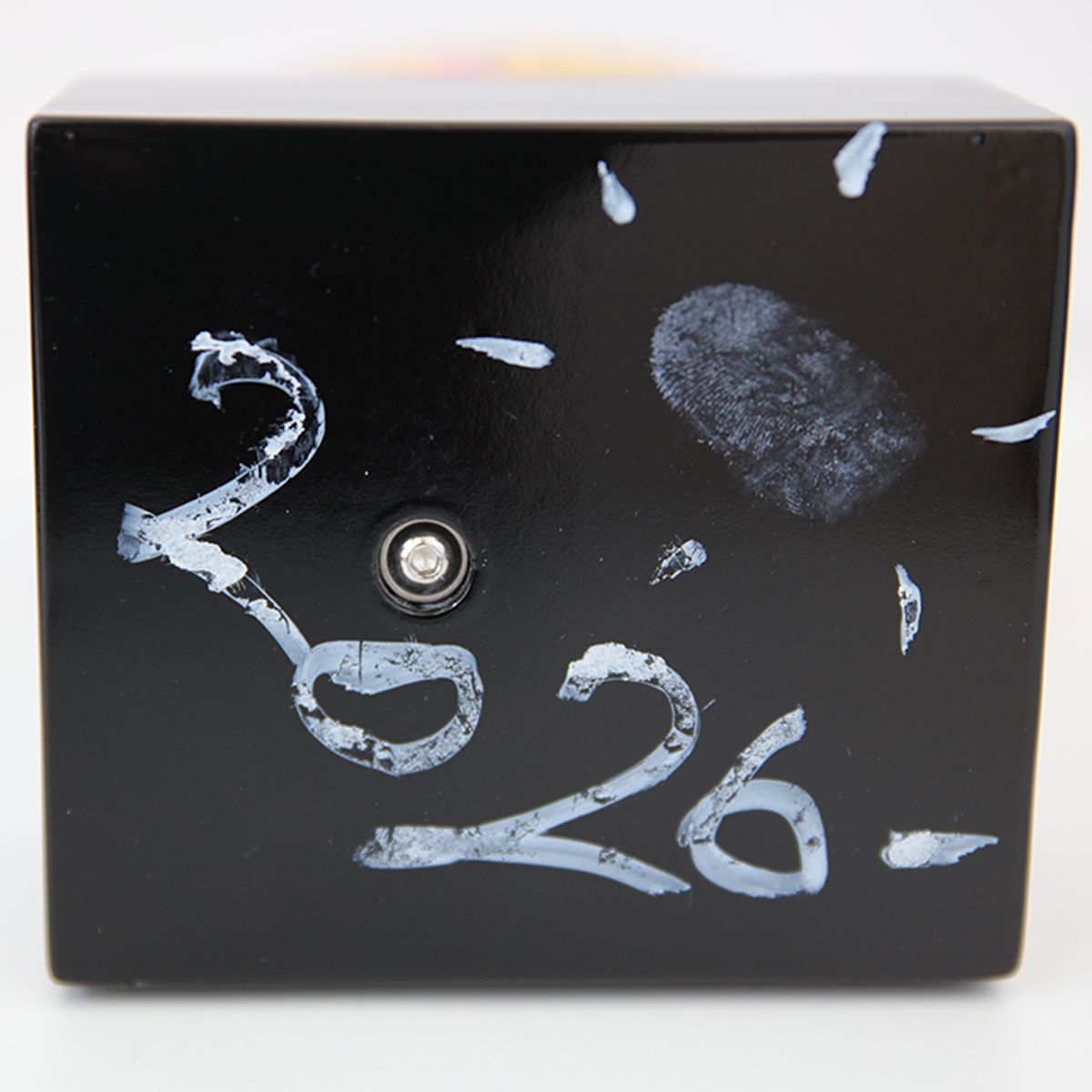 Mr. Brainwash- Stencil & Mixed Media on Painted Resin Sculpture "Mini Heart, 2026"