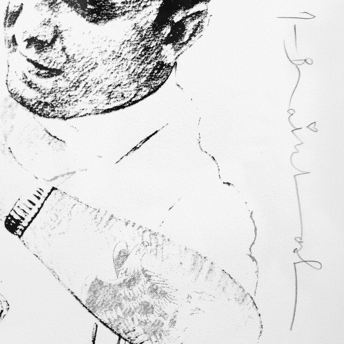 Mr. Brainwash- Silkscreen "Punk's Not Dead"