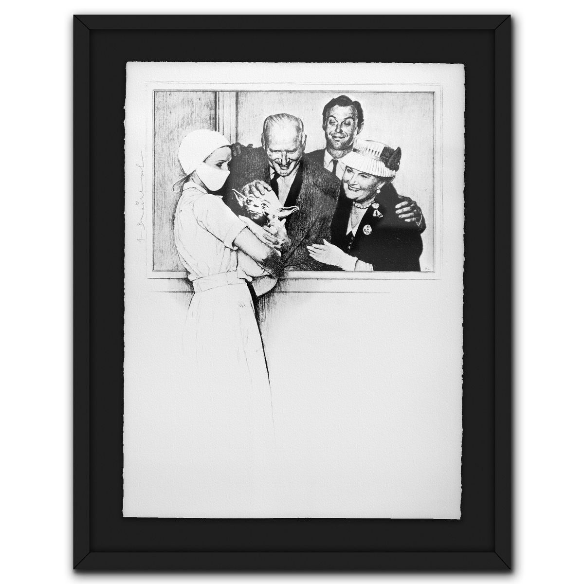Mr. Brainwash- Silkscreen "It's a Boy"