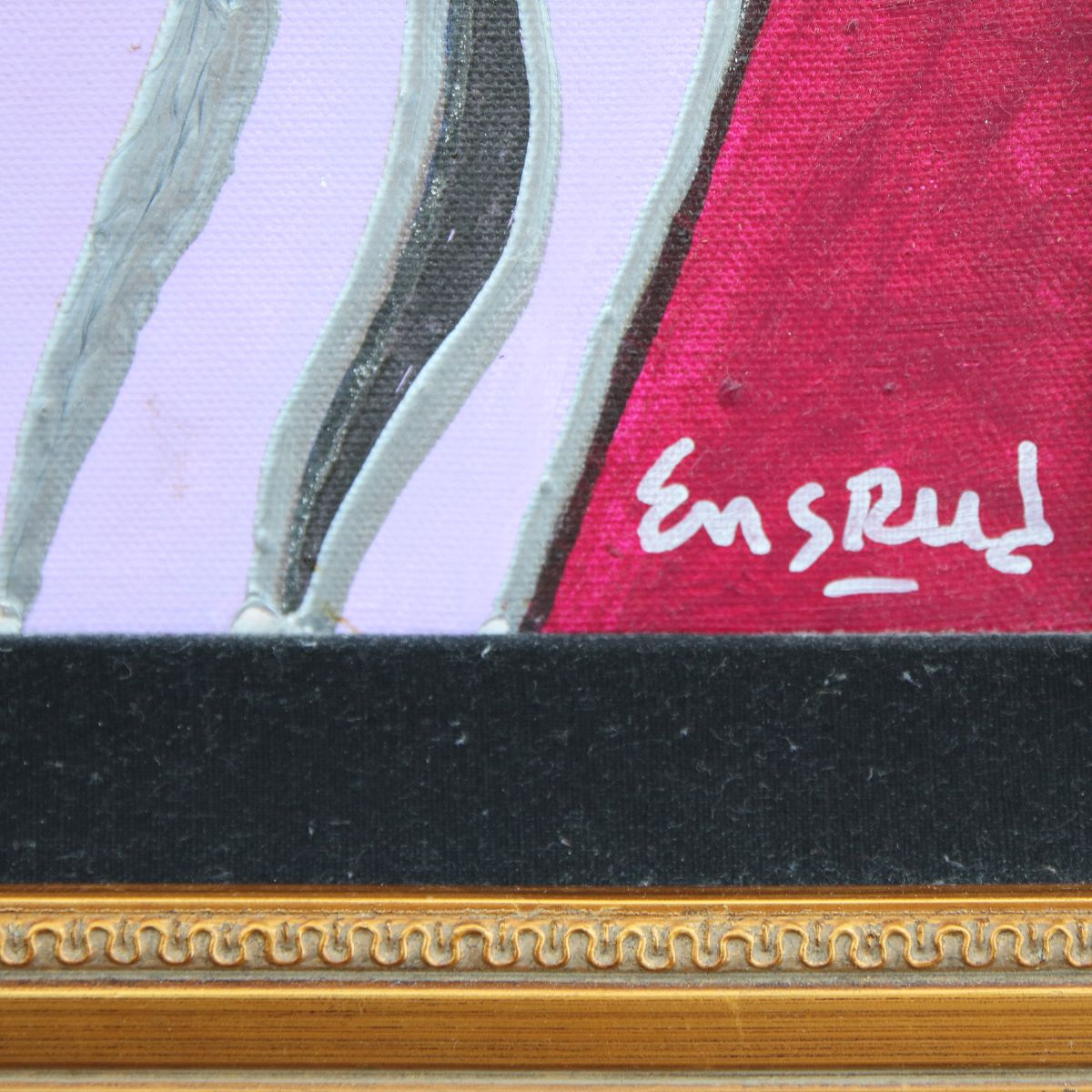 Wayne Ensrud- Original Acrylic on Canvas "Young Woman Dreaming"