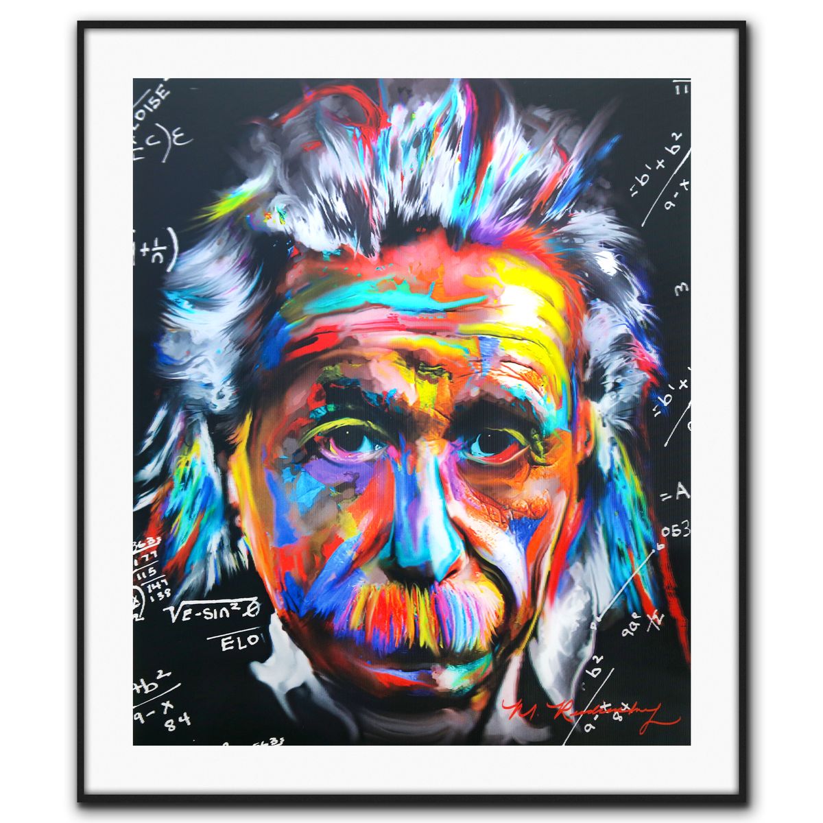Marc Rudinsky- Mixed Media Lenticular "The Brain Lenticular"