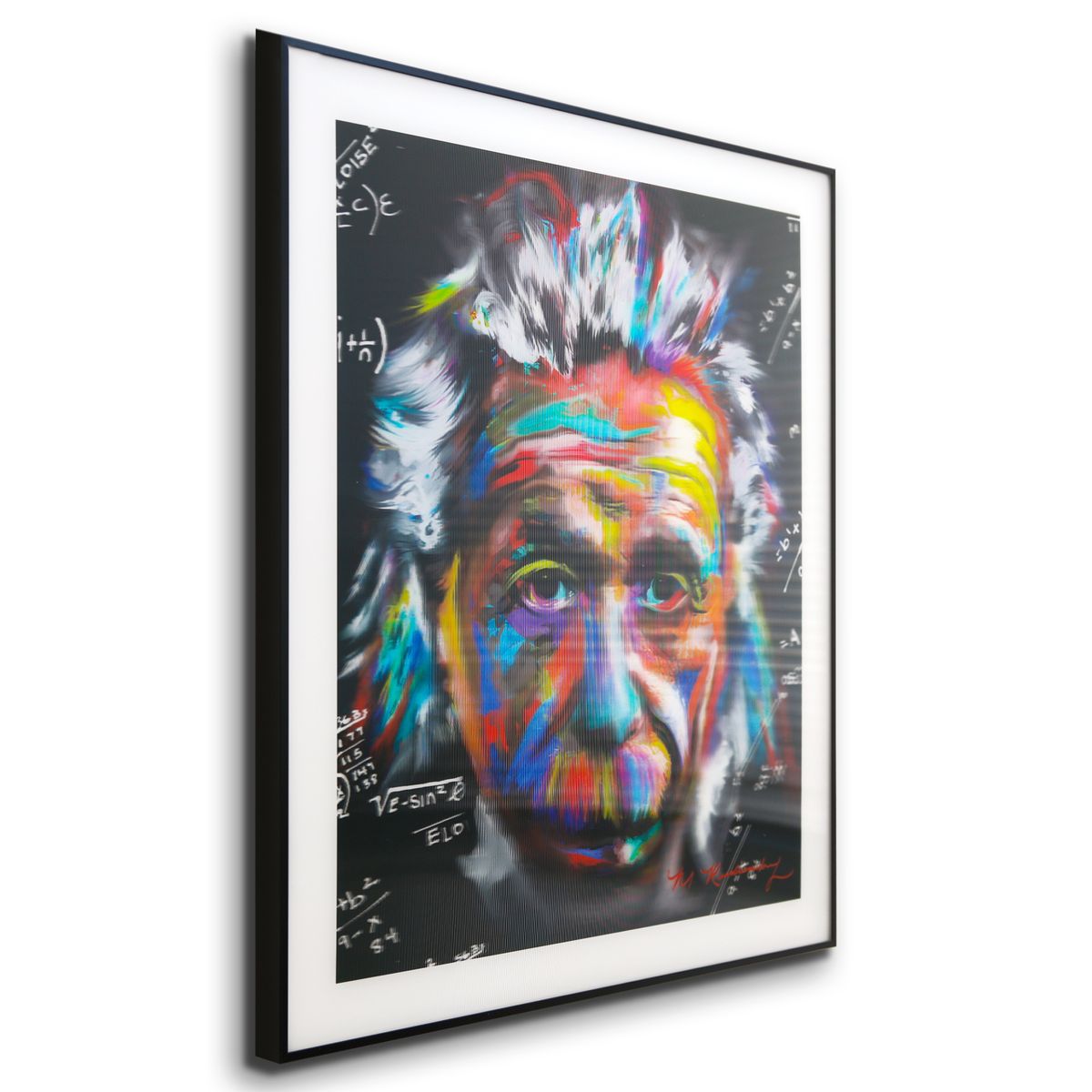 Marc Rudinsky- Mixed Media Lenticular "The Brain Lenticular"