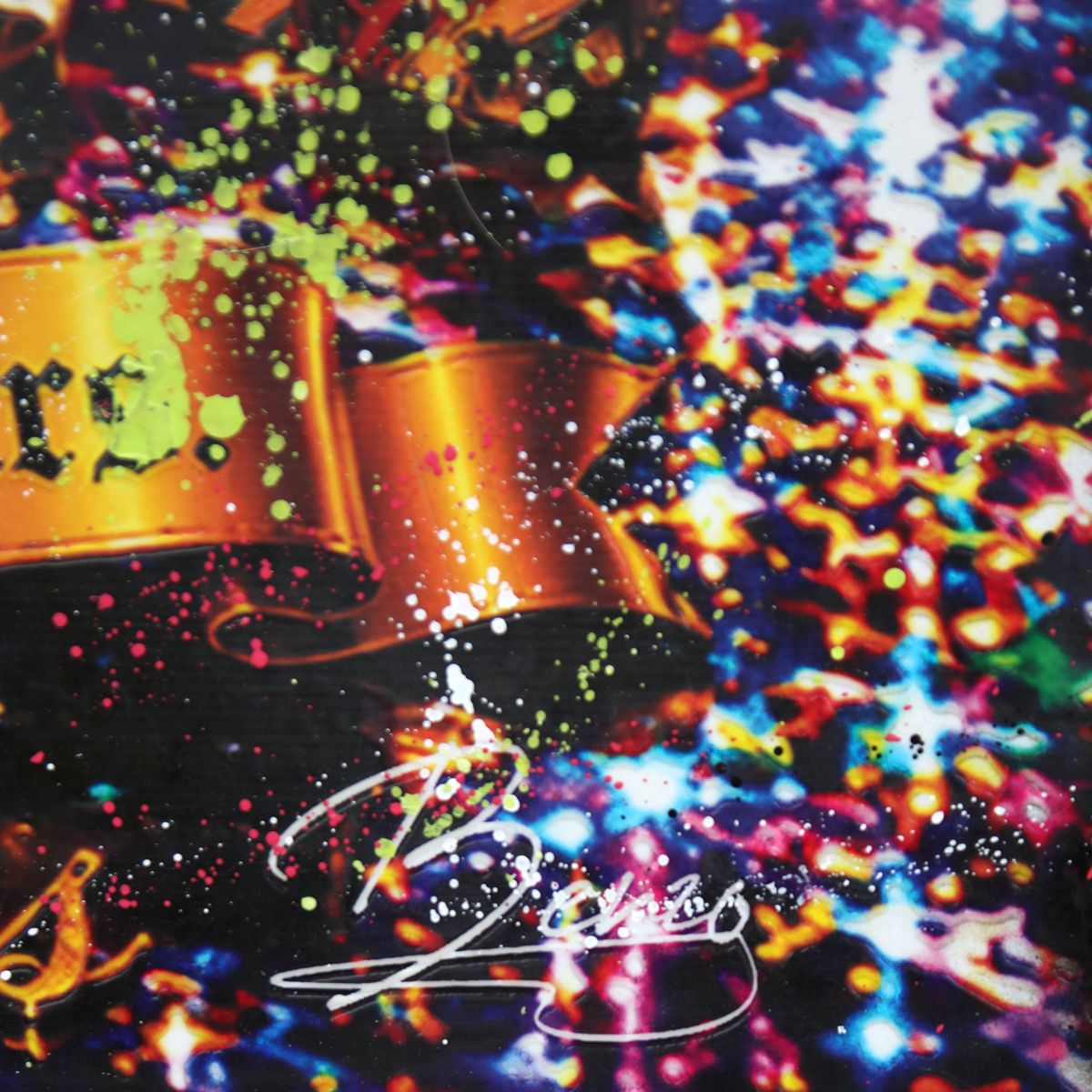 Benzo- Original Mixed media on Steel "Las Vegas Dreams"