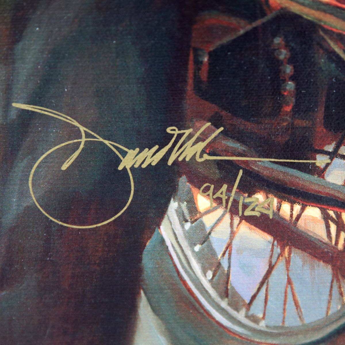 David Uhl- Giclee on canvas "An August to Remember"