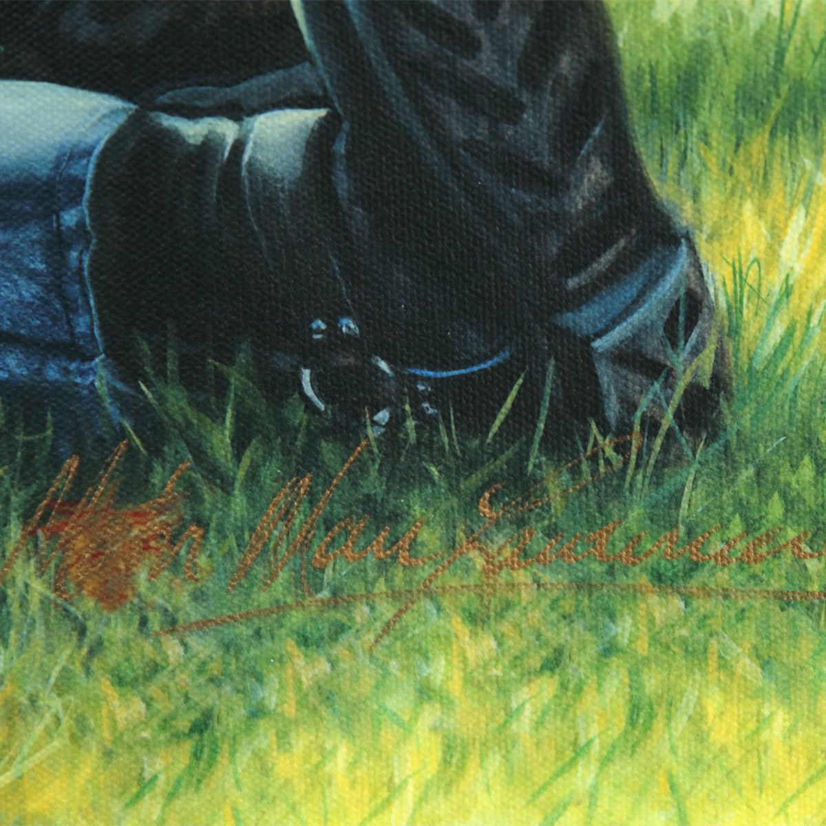 MotorMarc Lacourciere- Giclee on canvas "Mans Best Friend"