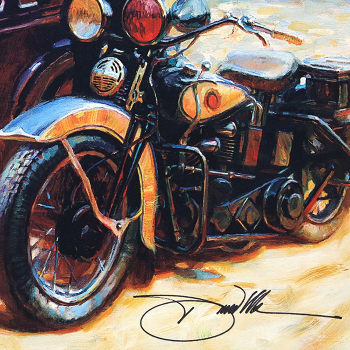 David Uhl- Giclee on paper "Something Stinks"