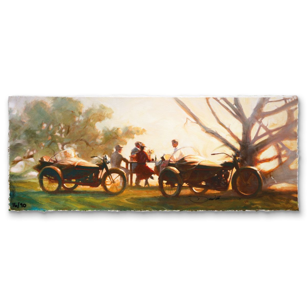 David Uhl- Giclee on paper "Summer of 27"