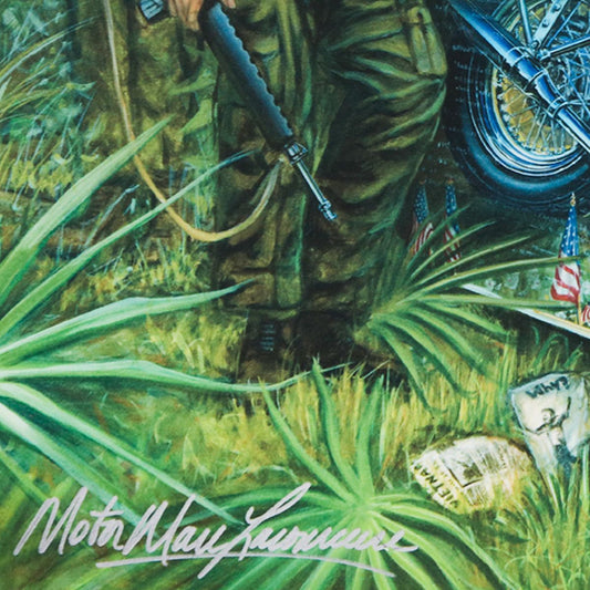 MotorMarc Lacourciere- Giclee on paper "Man at Arms"