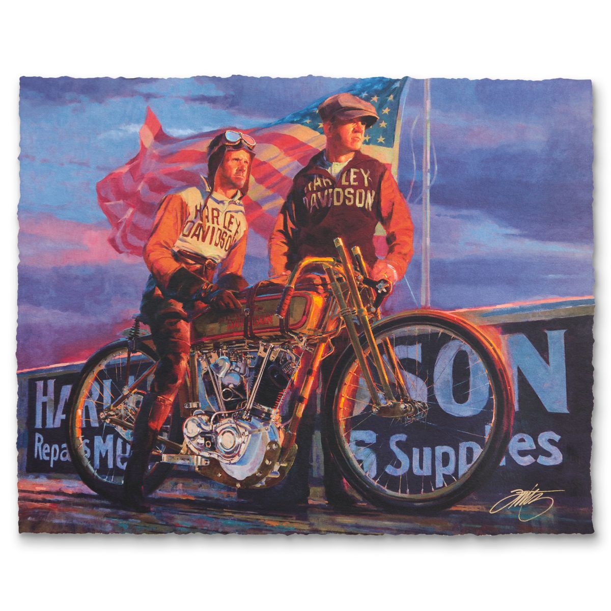 Tom Fritz- Giclee on paper "Great Doings"