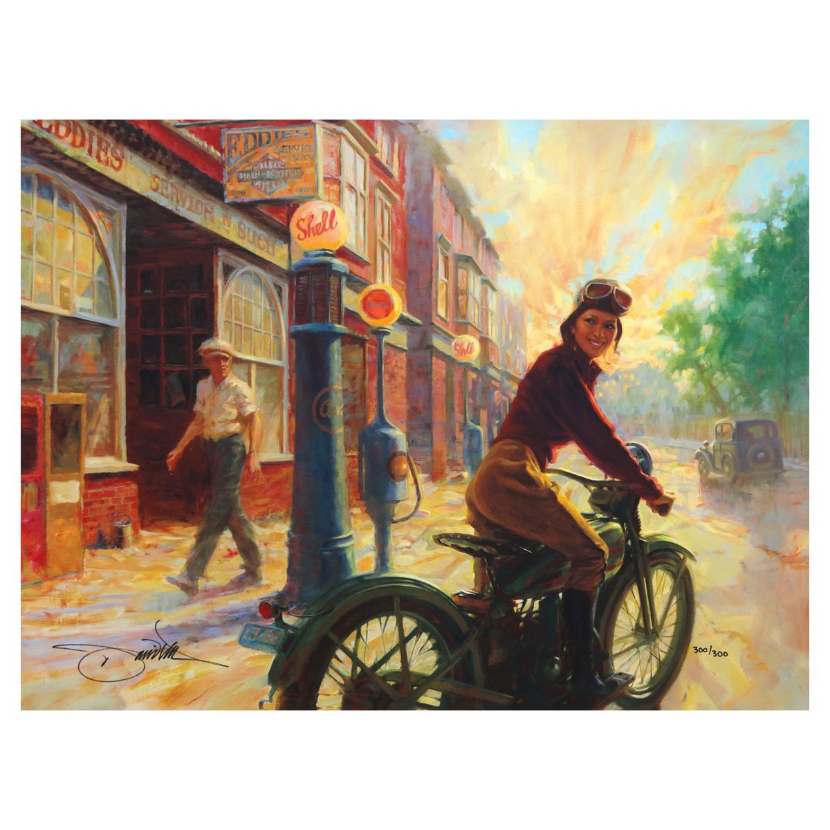 David Uhl- Giclee on paper "Pearl"