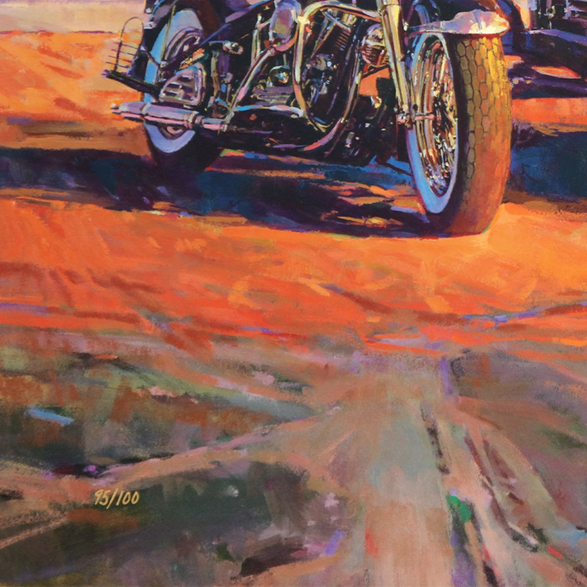 Tom Fritz- Giclee on paper "Jivin About Dreams"