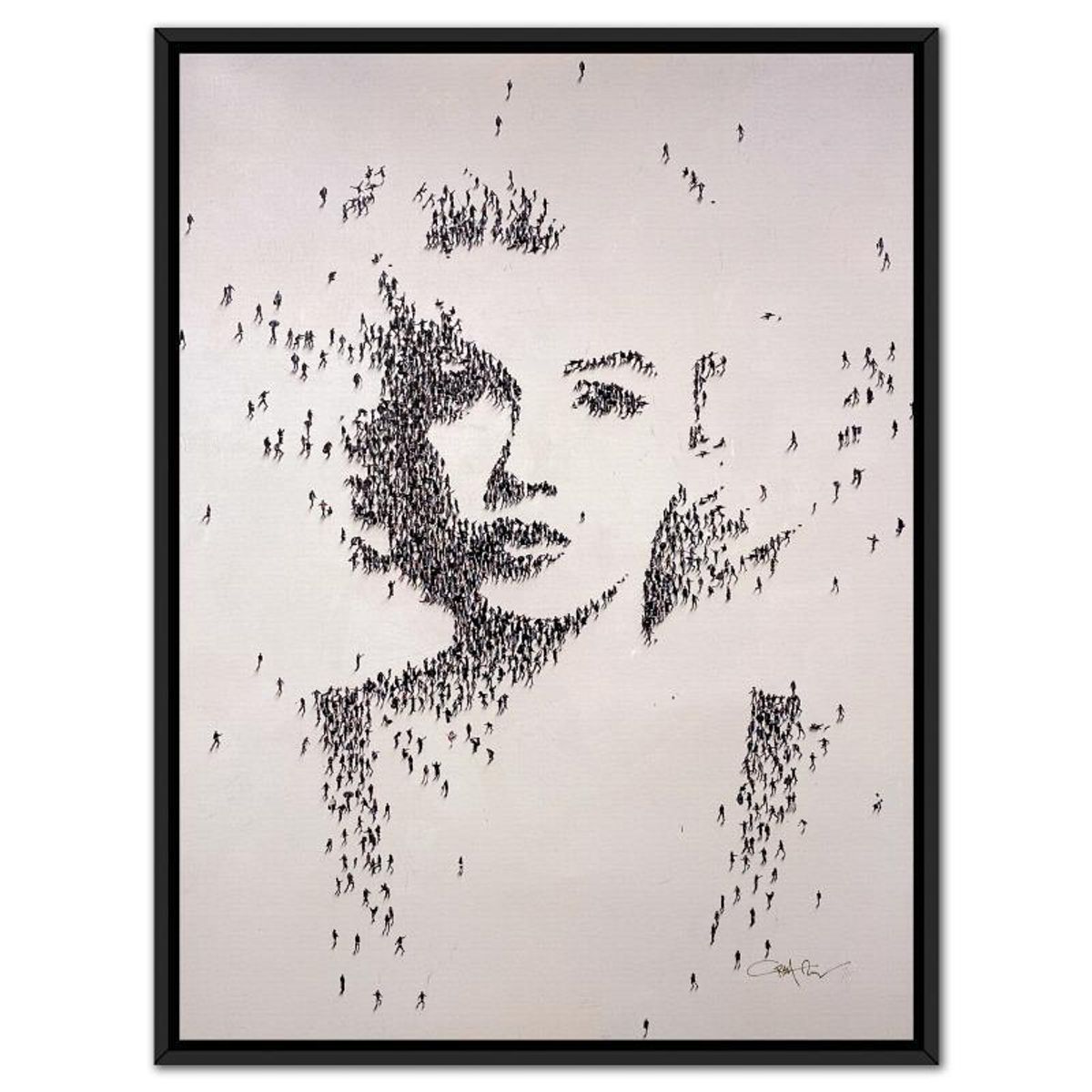 Craig Alan, "Populus: Enduring Beauty Ii" Framed, Hand Signed Limited Edition Canvas with Letter of Authenticity.